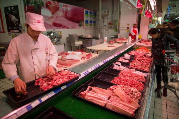 中國9月份通脹放緩至0.7%　豬肉價格大降46.9%